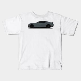 CAMARO SHADOW-GREY Kids T-Shirt